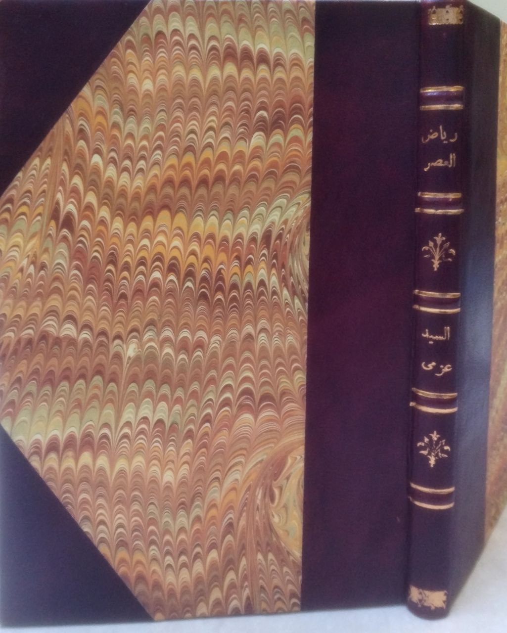 صورة 1 من كتاب كتاب رياض العصر في جغرافية مصر لـ السيد أفندي عربي - نسخة أصلية نادرة - الخزانة الأشرفية