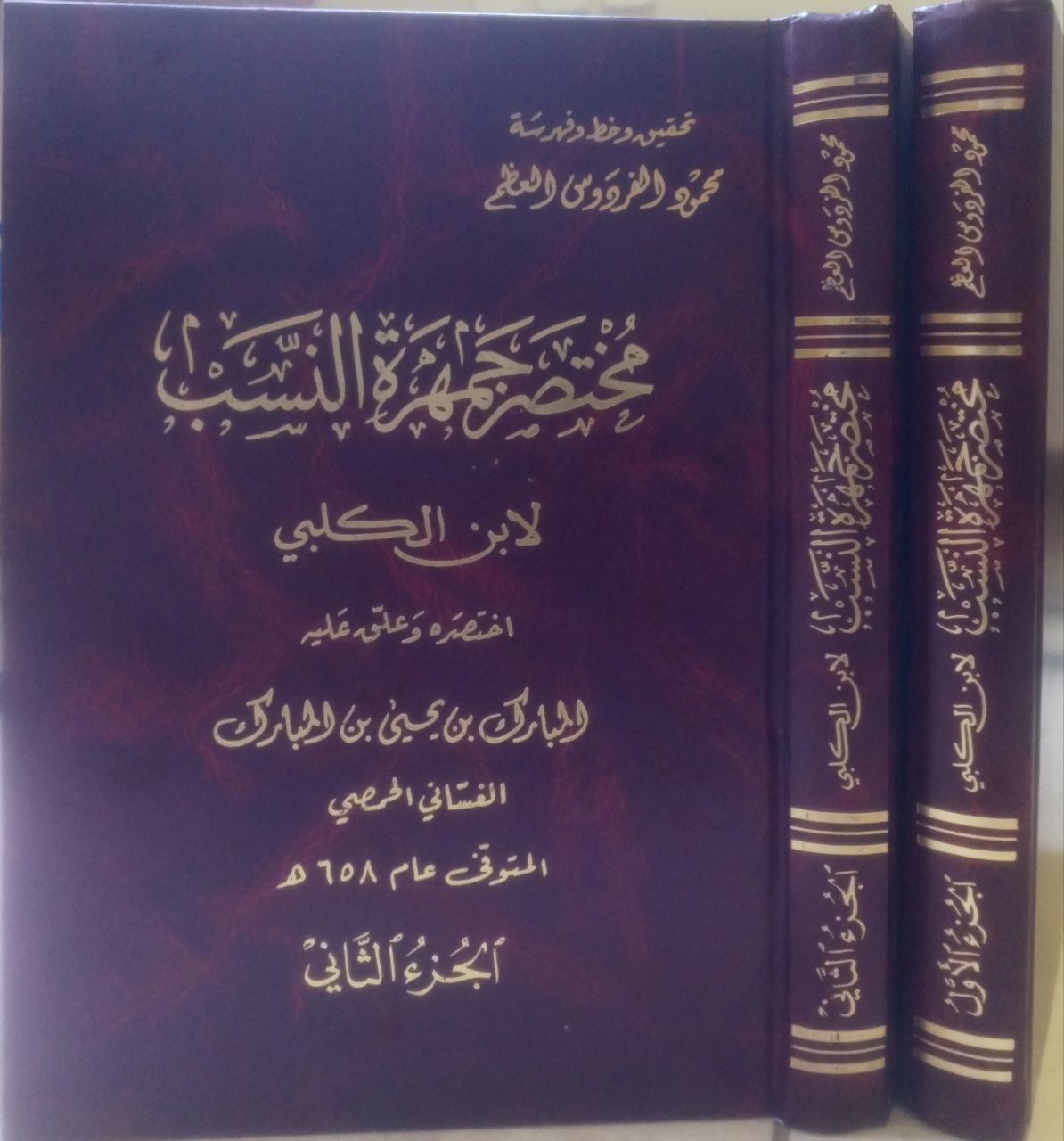صورة 1 من كتاب مختصر جمهرة النسب لإبن الكلبي لـ مبارك بن يحيى بن المبارك الغساني الحمصي - نسخة أصلية نادرة - الخزانة الأشرفية