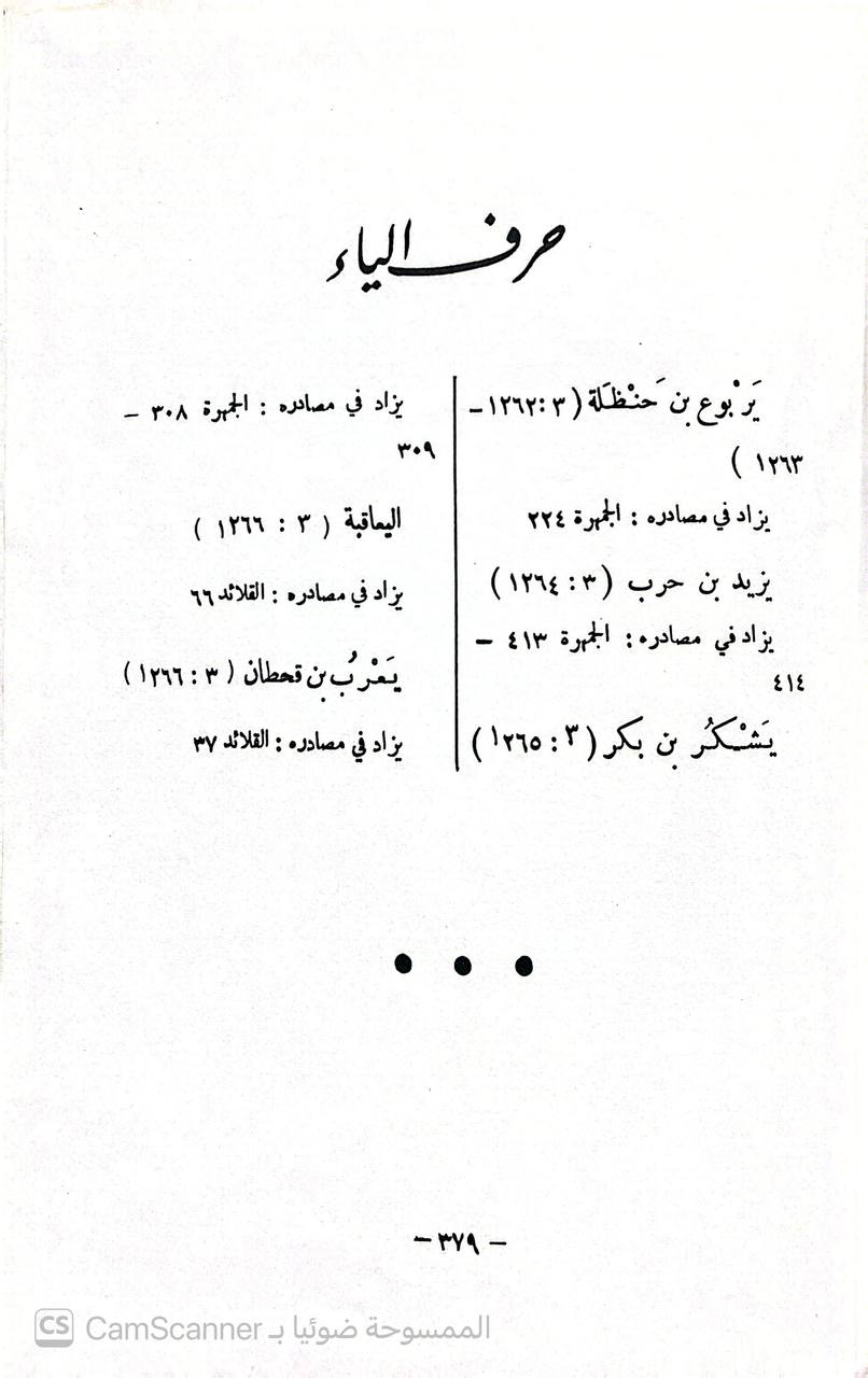 صورة 1 من كتاب معجم قبائل العرب القديمة والحديثة لـ عمر بن رضا بن محمد راغب بن عبد الغني كحالة الدمشقي - نسخة أصلية نادرة - الخزانة الأشرفية