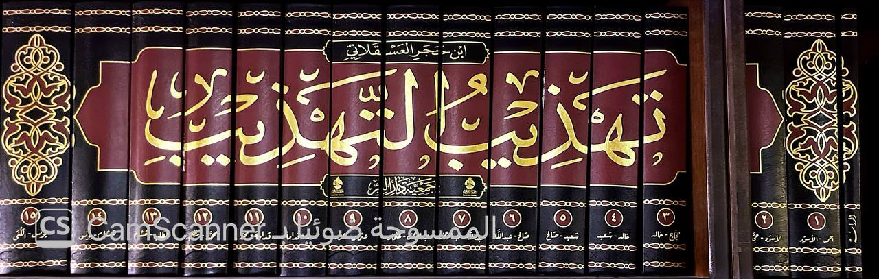 صورة 10 من كتاب تهذيب التهذيب لـ أحمد بن علي بن محمد بن أحمد بن حجر العسقلاني أبو الفضل - نسخة أصلية نادرة - الخزانة الأشرفية