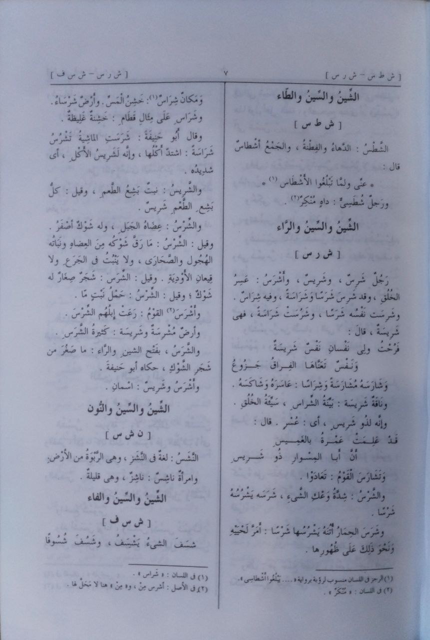 صورة 5 من كتاب المحكم والمحيط الأعظم في المعاجم لـ أبو الحسن علي بن إسماعيل بن سيده المرسي - نسخة أصلية نادرة - مكتبة الأصول والنوادر