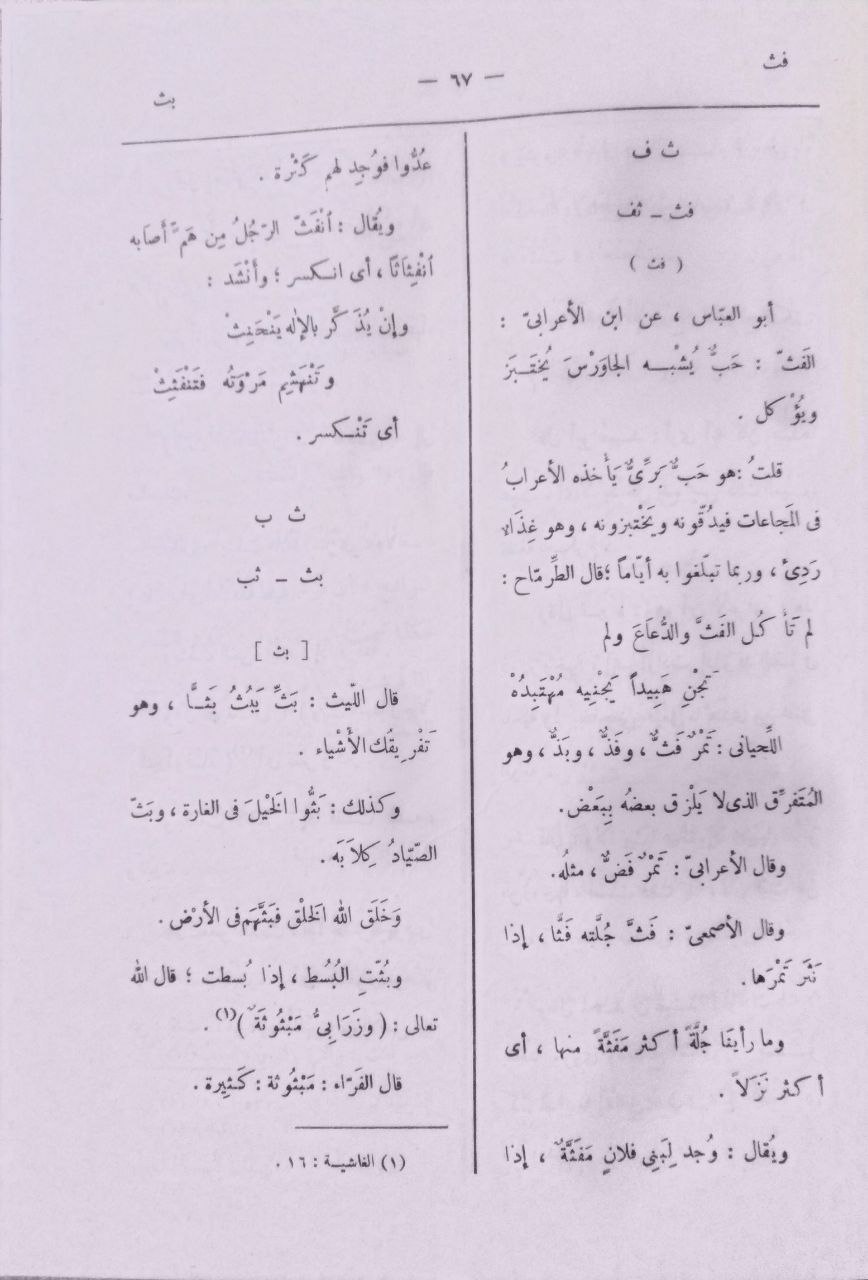 صورة 8 من كتاب تهذيب اللغة للأزهري لـ محمد بن أحمد بن الأزهري الهروي، أبو منصور - نسخة أصلية نادرة - مكتبة الأصول والنوادر