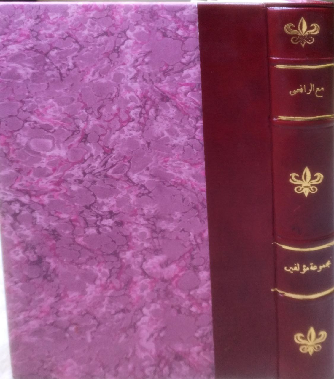 صورة 1 من كتاب مع الرافعي /  يجوي هذ المجلد على حياة الرافعي - محمد سعيد العريان / رسائل الرافعي - محمود أبو رية / مصطفى صادق الرافعي لـ محمد سعيد العريان و محمود أبو رية - نسخة أصلية نادرة - الخزانة الأشرفية