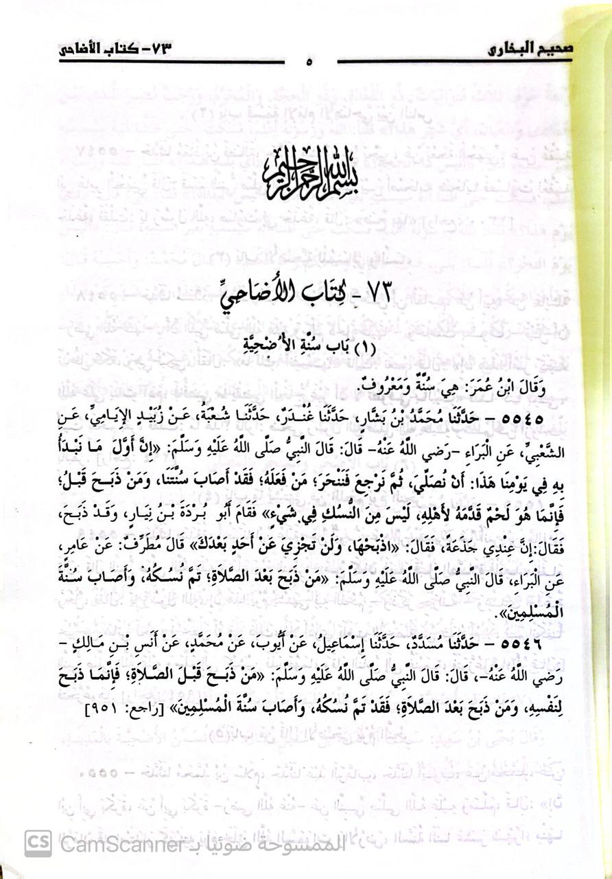 صورة 3 من كتاب صحيح البخاري مع كشف المشكل - لابن الجوزي لـ عبد الرحمن بن علي بن محمد الجوزي القرشي البغدادي، أبو الفرج ابن الجوزي - نسخة أصلية نادرة - مكتبة الأصول والنوادر
